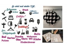 Stickserie ITH - Putztücher Putzlappen